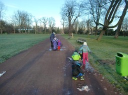 Winter im Zoo und im Kindergarten (3)